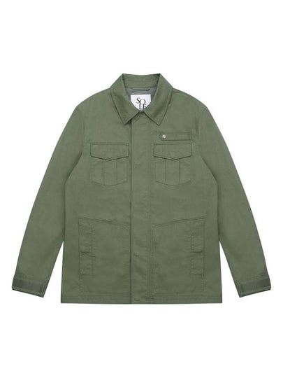 Workwear Jumper Military Jacket Khaki - SOLEW - BALAAN 2