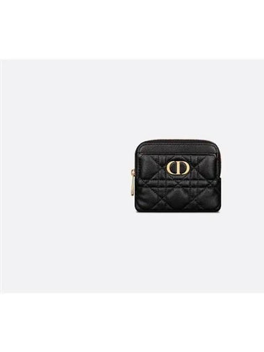 CARO LAVENDER Wallet Black S5177UW - DIOR - BALAAN 1