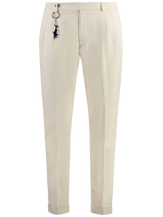 Paul & Shark Cotton Trousers - PAUL & SHARK - BALAAN 1