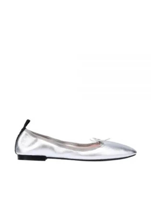 Garance Square Toe Ballet Flats Silver - REPETTO - BALAAN 2