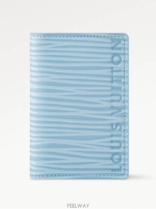 Pocket Organizer Epi Men's Card Wallet Sky Blue M83433 - LOUIS VUITTON - BALAAN 2