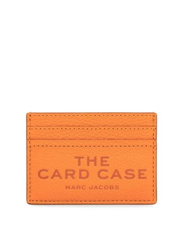 Debossed Logo Leather Card Holder 2P4SMP045S02818 - MARC JACOBS - BALAAN 1