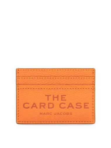 Debossed Logo Leather Card Holder 2P4SMP045S02818 - MARC JACOBS - BALAAN 1