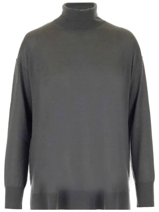 12th Anniversary Libya LIBIA Turtleneck Knit Gray 93660819 004 - MAX MARA - BALAAN 2