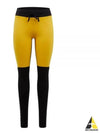 Women's Odyssey Windblock Tights Pants Yellow Black - J.LINDEBERG - BALAAN 2