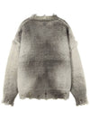 Spray Oversized Cardigan Grey - ULKIN - BALAAN 3