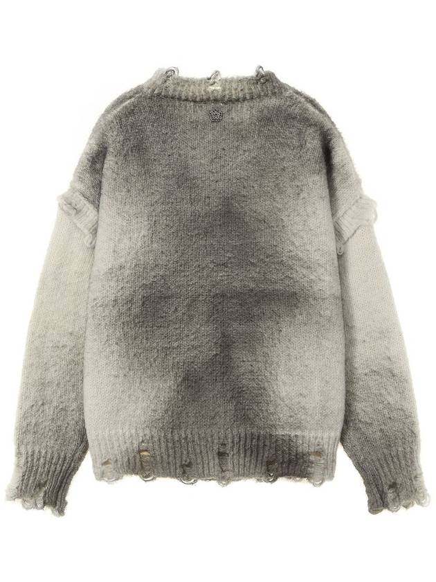 Spray Oversized Cardigan Grey - ULKIN - BALAAN 3