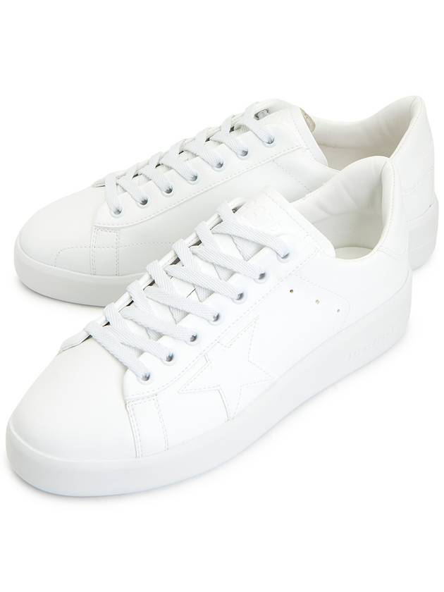 Purestar Lace-Up Low-Top Sneakers White - GOLDEN GOOSE - BALAAN 2