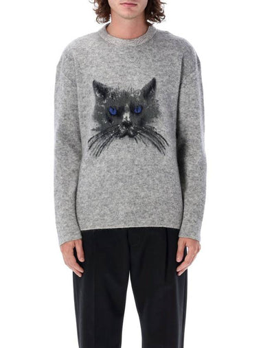 Givenchy Cat Jacquard Sweater - GIVENCHY - BALAAN 1