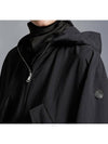 Belice Hoodie Parka Black - MONCLER - BALAAN.