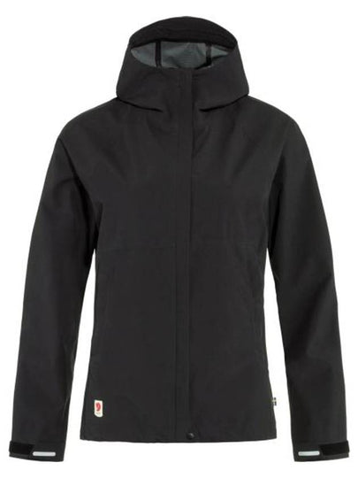 Women's High Coast Hydratic Trail Jacket Black - FJALL RAVEN - BALAAN 2