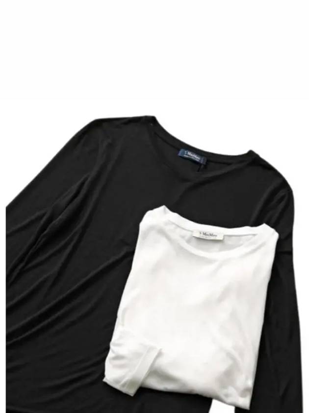 Lupino Modal Long Sleeve T-Shirt 2 Pack - MAX MARA - BALAAN 2