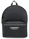 Logo Print Nylon Backpack Black - BURBERRY - BALAAN 2