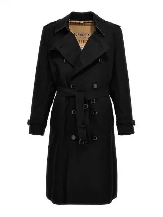 Heritage Kensington Trench Coat Black - BURBERRY - BALAAN 2