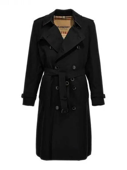 Heritage Kensington Trench Coat Black - BURBERRY - BALAAN 2