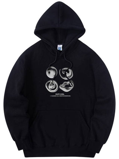 Blue Ball Hoodie Black - RADINEO - BALAAN 1