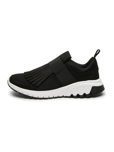 Tassel Low Top Sneakers Black - NEIL BARRETT - BALAAN 1