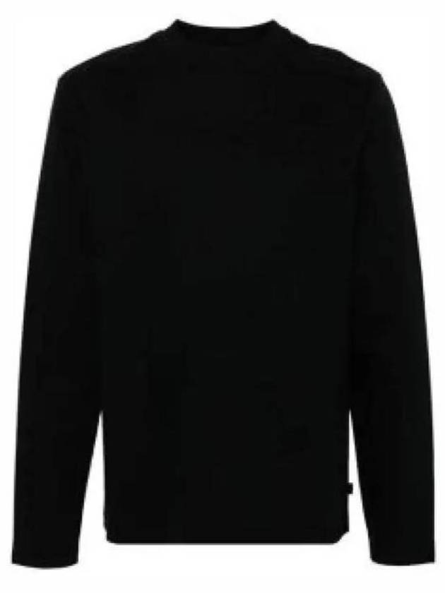 Ace Mock Neck Long Sleeve T-Shirt Black - J.LINDEBERG - BALAAN 1