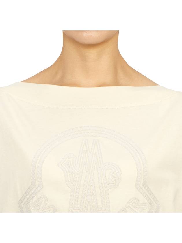 Women s short sleeve t shirt 8C00032 89AIJ 060 - MONCLER - BALAAN 5