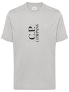 30/1 Jersey British Sailor Short Sleeve T-Shirt Grey - CP COMPANY - BALAAN 3