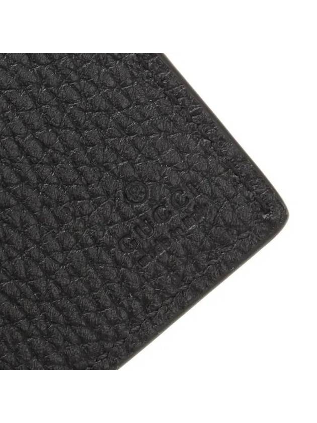 Jumbo GG Money Clip Card Wallet Black - GUCCI - BALAAN 6