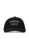 Horseferry Motif Cotton Twill Ball Cap Beige Black - BURBERRY - BALAAN 2