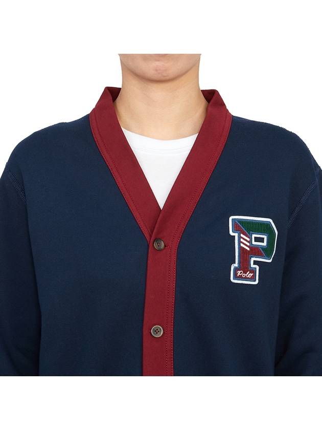 Kids brushed cardigan 323952474001 NAVY Adult wearable - POLO RALPH LAUREN - BALAAN 5