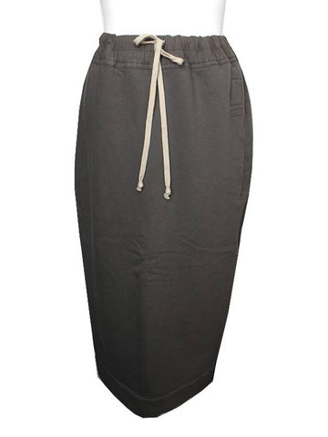 Rick Owens DRKSHDW Khaki Gray Skirt 66 77 - RICK OWENS - BALAAN 1