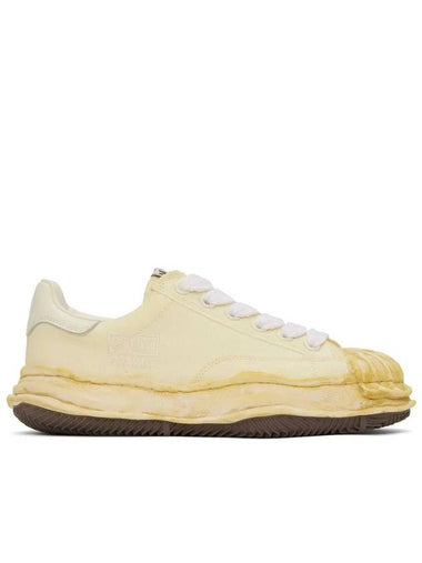 24SS BLAKEY OG sole canvas low-top sneakers A12FW719 WHITE - MIHARA YASUHIRO - BALAAN 1