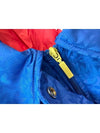 Monogram puffer padded jacket IB2023 blue UK8 - ADIDAS - BALAAN 6