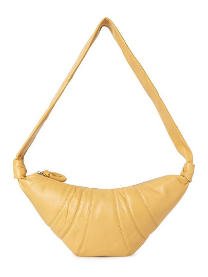 Croissant Medium Soft Nappa Leather Cross Bag Butter - LEMAIRE - BALAAN 2