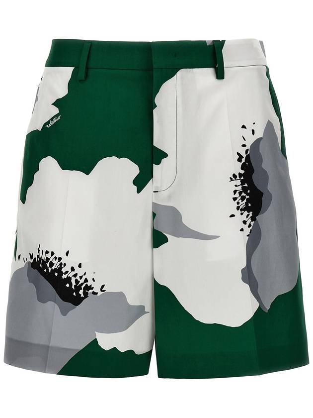 Valentino Garavani Valentino Floral Print Bermuda Shorts - VALENTINO - BALAAN 1