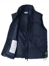 Wappen Patch High Neck Padding Vest Navy - STONE ISLAND - BALAAN 7