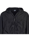 Chrome-R Hooded Jacket Black - CP COMPANY - BALAAN 5