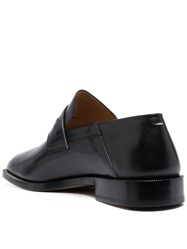 Men's Tabi Leather Loafer Black - MAISON MARGIELA - BALAAN 4