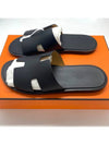 Izmir Sandal Calfskin & Noir - HERMES - BALAAN 4