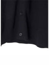 Keve Face Wool V-neck Cardigan Black - ACNE STUDIOS - BALAAN 7