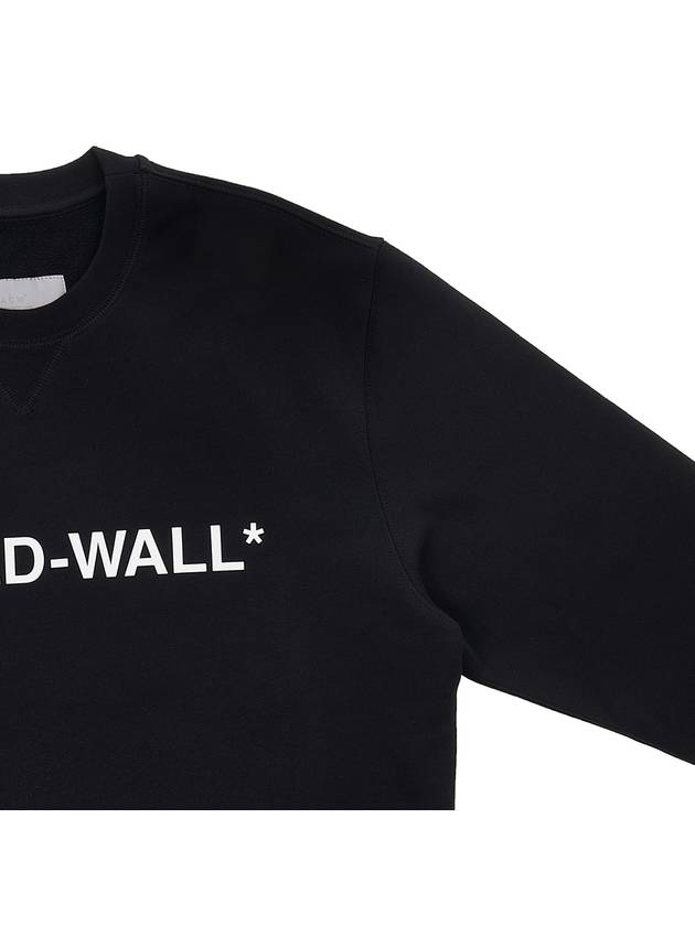 Essential Logo Crew Sweatshirt Black - A-COLD-WALL - BALAAN 5