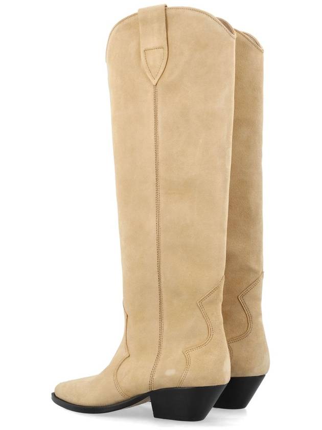 Denby suede long boots beige - ISABEL MARANT - BALAAN 5