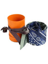 Eperon D'Or Bandana Twilly Scarf Marine - HERMES - BALAAN 5