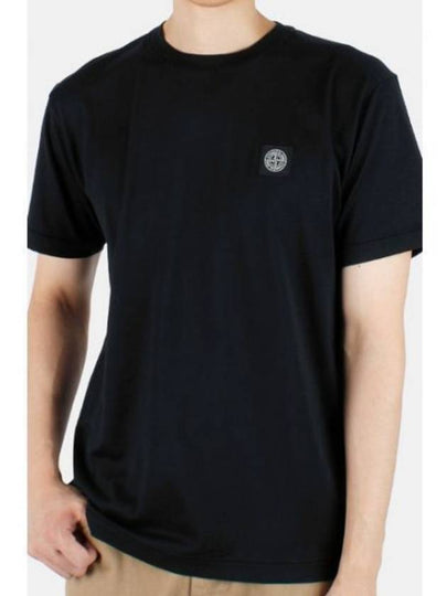 Wappen Logo Patch Short Sleeve T-Shirt Black - STONE ISLAND - BALAAN 2