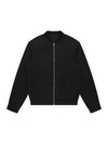 Minimal Two-Way Blouson Jacket Black - SOLEW - BALAAN 2