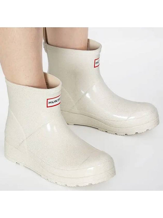 Women's Playshot Starcloud Rain Boots White - HUNTER - BALAAN 2