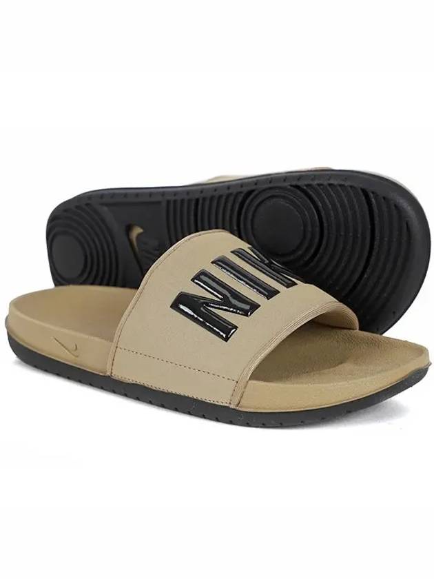 Off Court Logo Slippers Khaki - NIKE - BALAAN 3