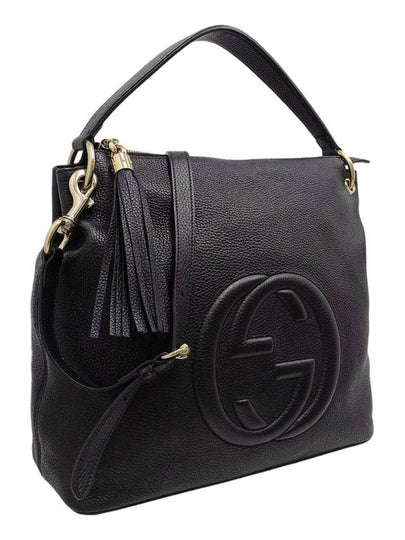 Women s 536194 Black Soho Hobo Shoulder Bag - GUCCI - BALAAN 2