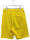 Wappen Patch Pocket Drawstring Shorts Yellow - STONE ISLAND - BALAAN 3