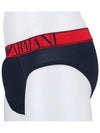 Logo Band Briefs White Navy 2P - EMPORIO ARMANI - 4