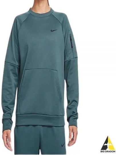 Golf Therma-Fit Fitness Sweatshirt Green - NIKE - BALAAN 2