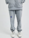 Wave Logo Sweatpants Melange Gray - SAY-_YEON - BALAAN 2