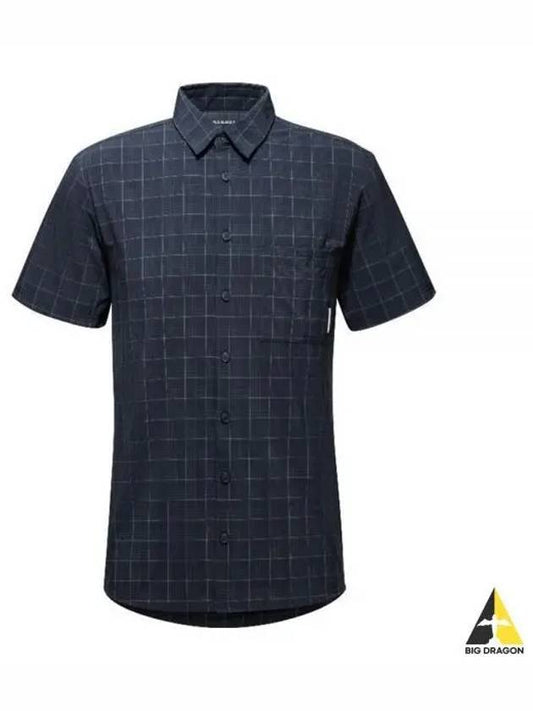 Trovat Trail Short Sleeve Shirt Navy - MAMMUT - BALAAN 2